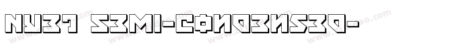 Nyet Semi-Condensed字体转换